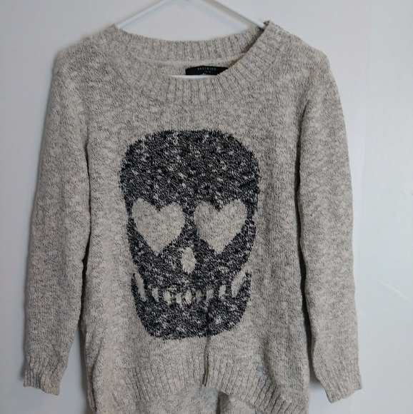 Reserved Sweaters - SALE!! Long Skull Sweater size M